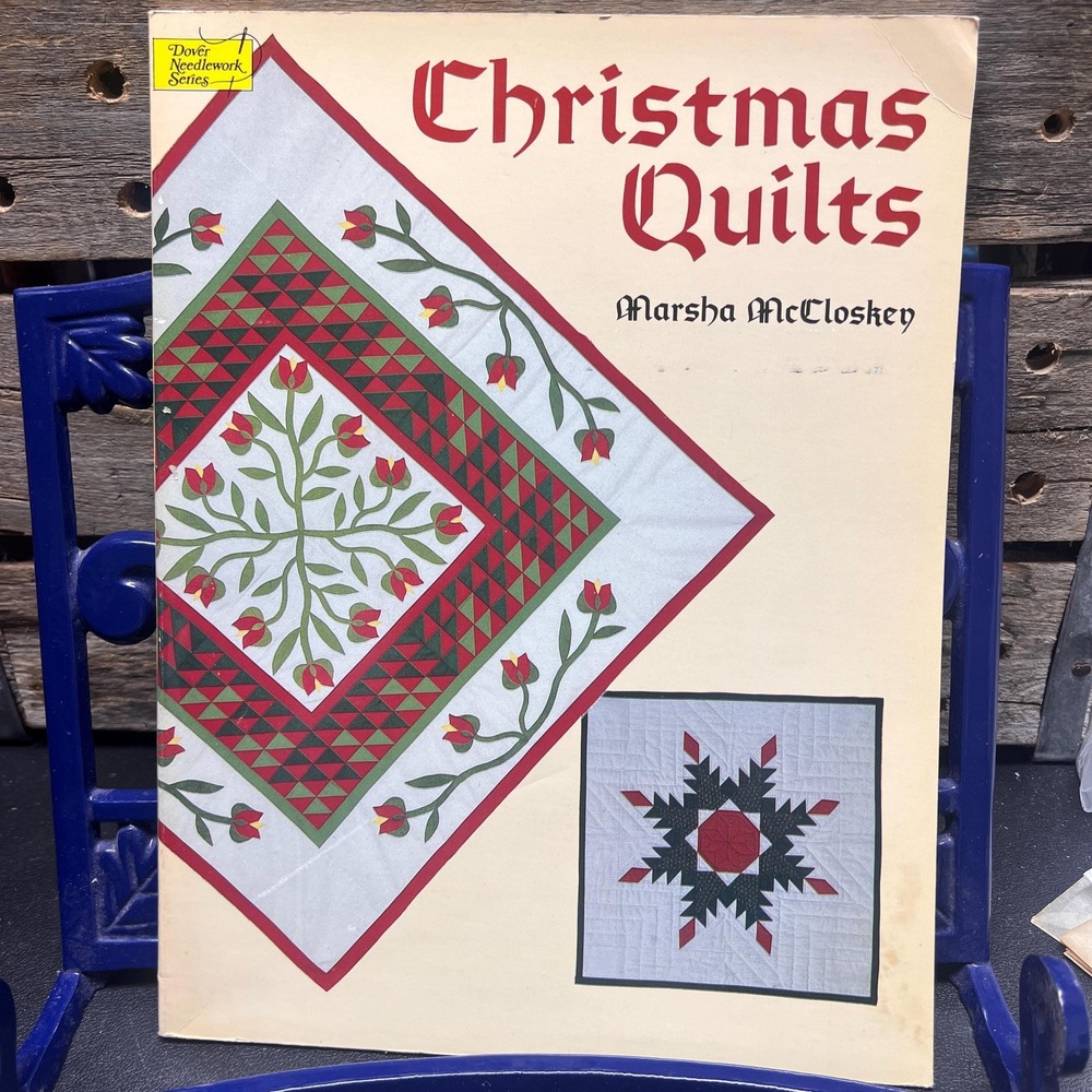 Christmas Quilts by Marsha McCloskey, vintage‎ 1985